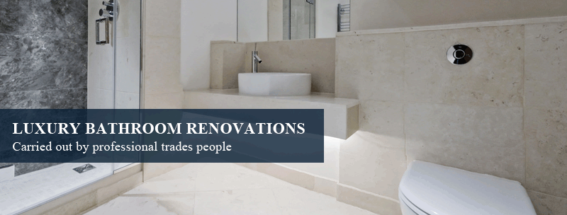 Luxury bathroom installations